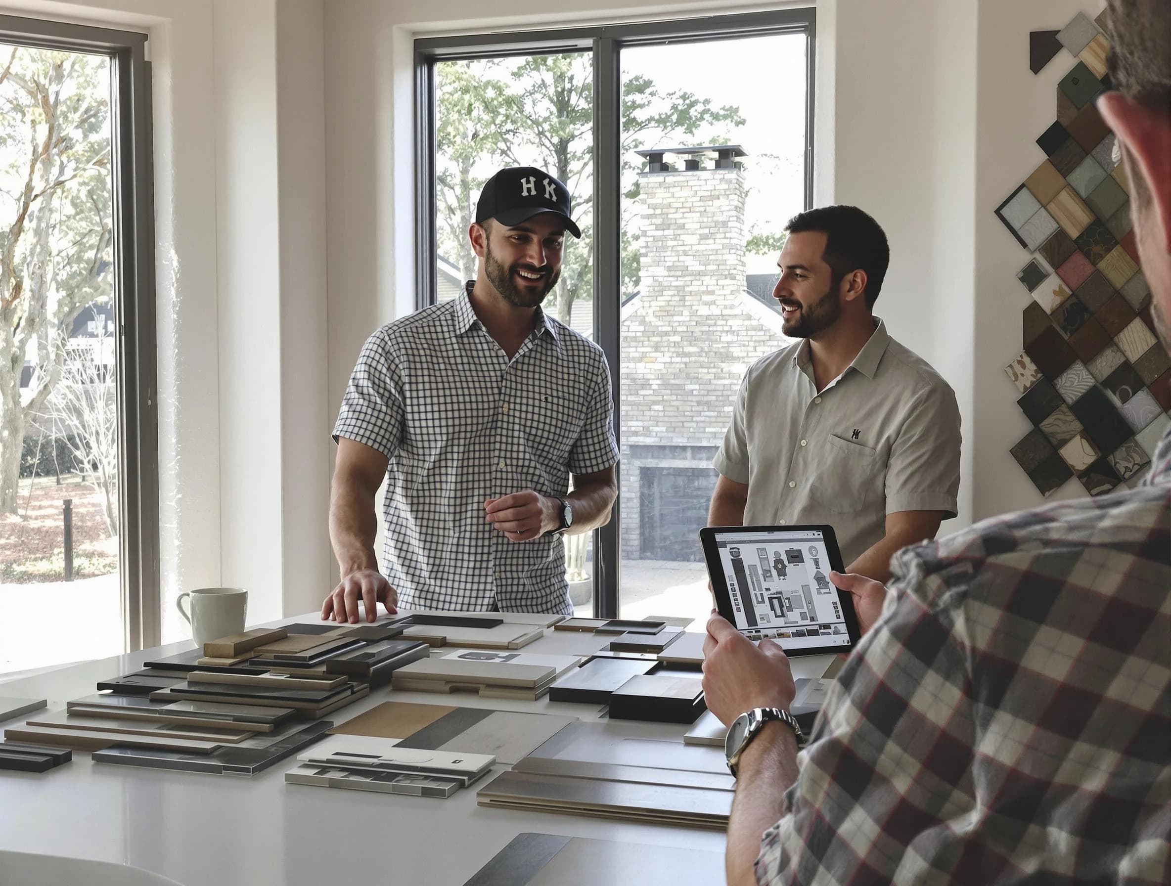 Moody Chimney Sweep remodeling a chimney and fireplace in Moody, AL