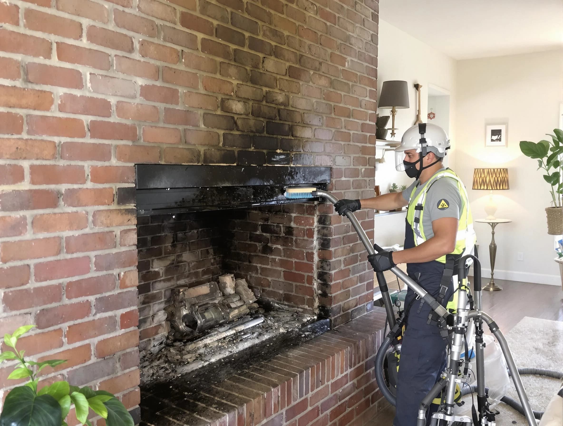 Moody Chimney Sweep providing fireplace cleaning services in Moody, AL