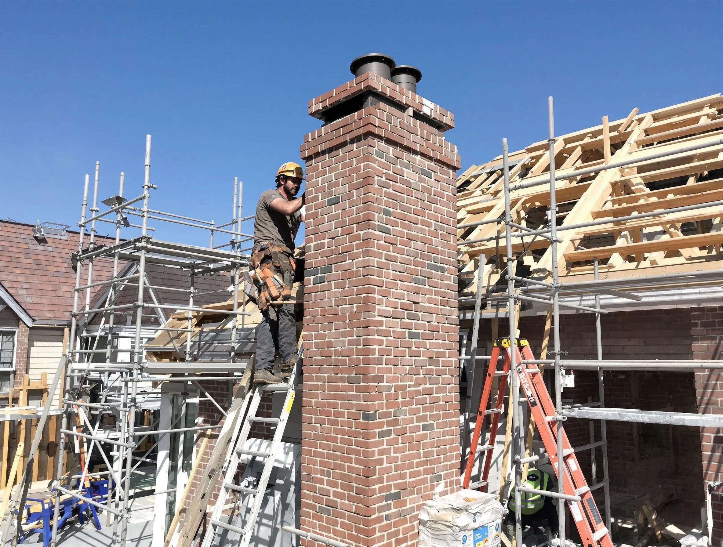 New chimney installation completed by Moody Chimney Sweep in Moody, AL
