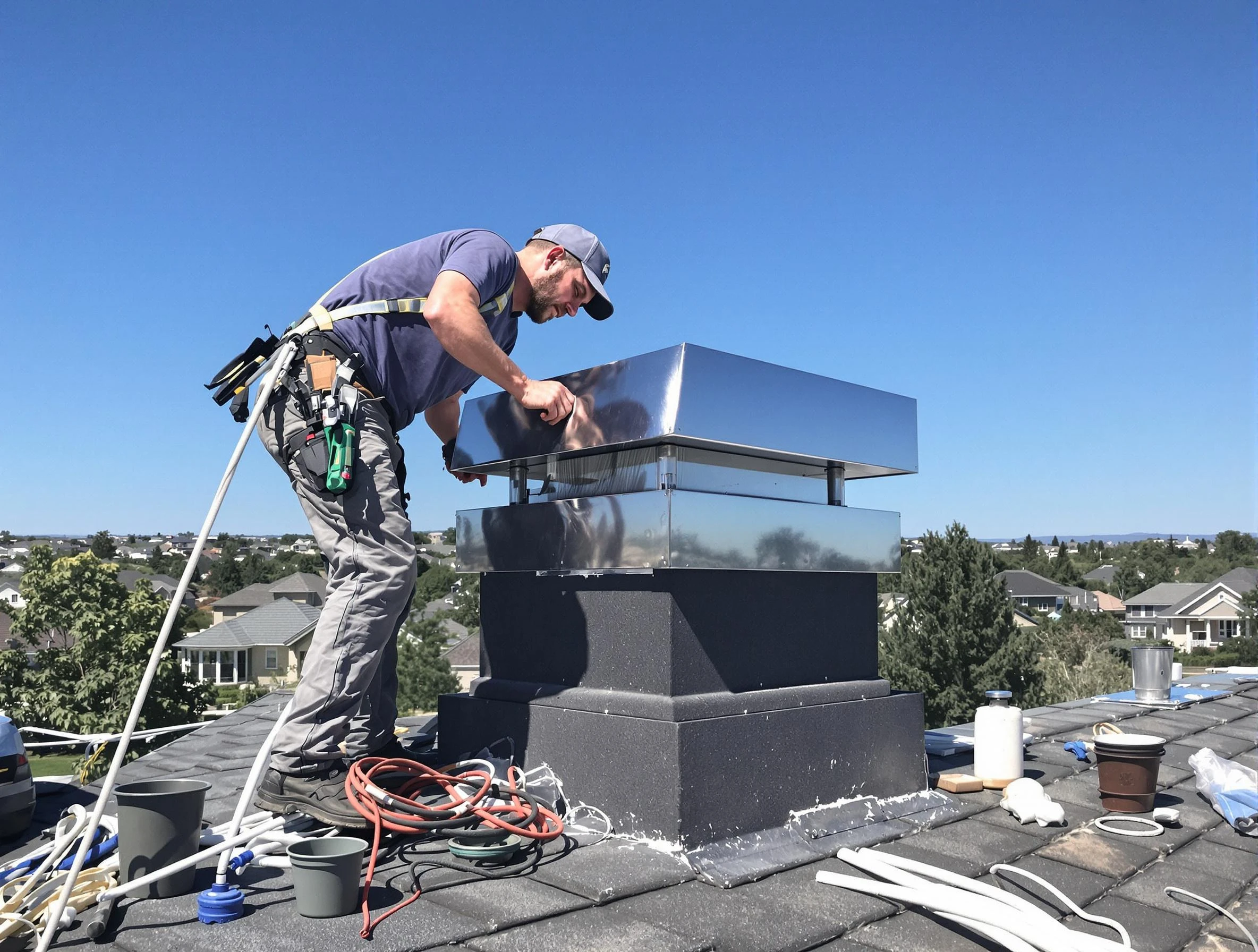 Chimney Cap Services in Moody